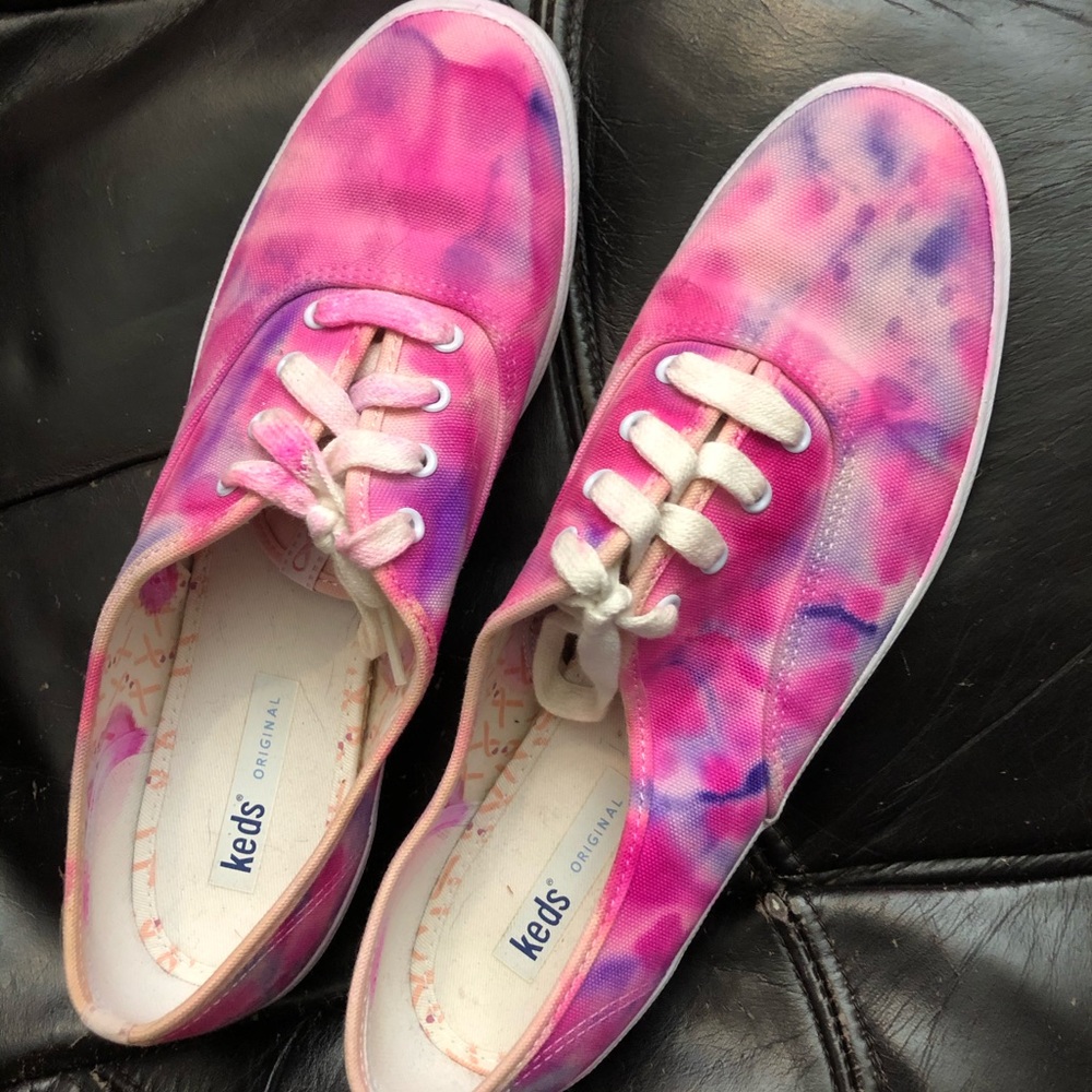 Keds tie dye. Hand crafted by me